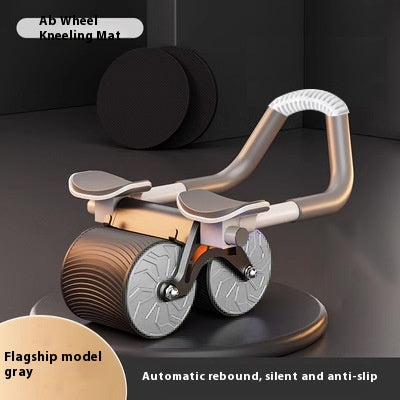 Automatic rebound abdominal wheel with gray wheels