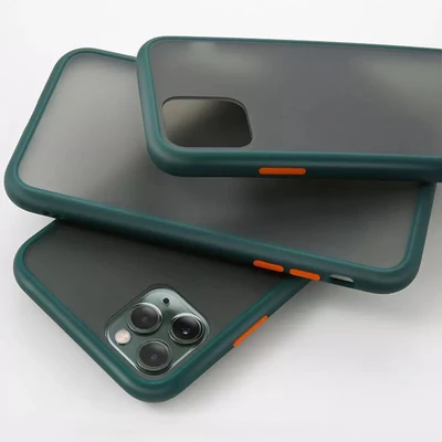 iPhone 12 5.4 TPU Frame with Soft Texture Button