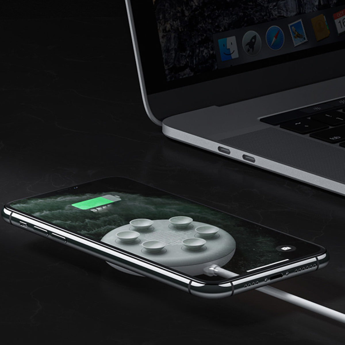 Superfast Ultra Thin And Round Wireless Charger